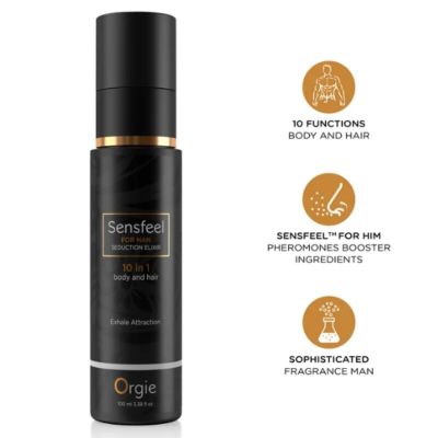 ORGIE - SENSFEEL FOR MAN SEDUCTION ELIXIR 10 IN 1 BODY AND HAIR 100 ML ORGIE - SENSFEEL FOR MAN SEDUCTION ELIXIR 10 IN 1 BODY AND HAIR 100 ML