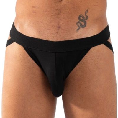 BURN - 011 DOUBLE BLACK JOCK XL BURN - 011 DOUBLE BLACK JOCK XL