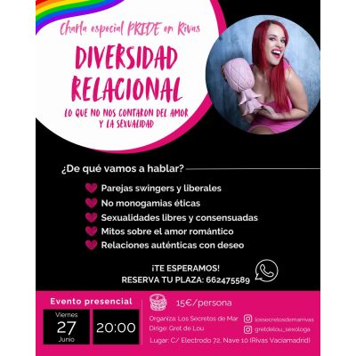 Charla con Gret de Lou diversidad relacional Charla con Gret de Lou diversidad relacional