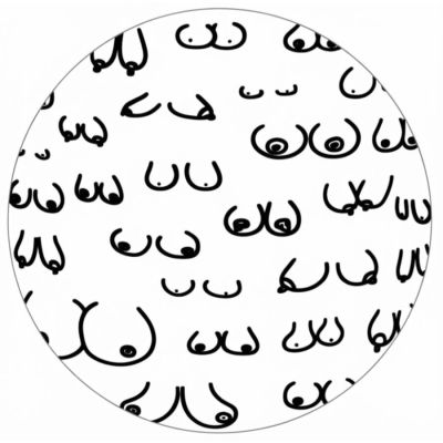 DIABLO PICANTE - ROUND BOOBS COASTERS 10 UNITS DIABLO PICANTE - ROUND BOOBS COASTERS 10 UNITS