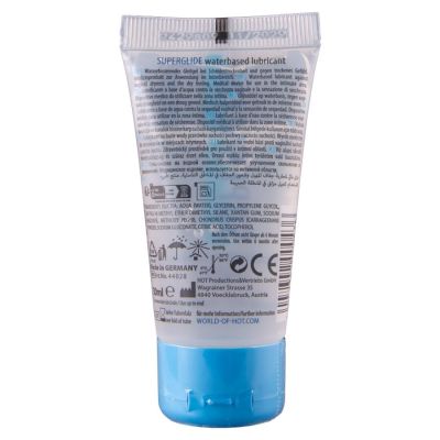 HOT - SUPERGLIDE LIQUID PLEASURE WATERBASED LUBRICANT 30 ML HOT - SUPERGLIDE LIQUID PLEASURE WATERBASED LUBRICANT 30 ML