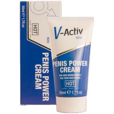 HOT - V-ACTIV PENIS POWER CREMA PARA HOMBRE 50 ML HOT - V-ACTIV PENIS POWER CREMA PARA HOMBRE 50 ML