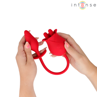 INTENSE - MELANIE DOBLE ESTIMULADOR CLÍTORIS CON LENGUA ZIGZAG INTENSE - MELANIE DOBLE ESTIMULADOR CLÍTORIS CON LENGUA ZIGZAG