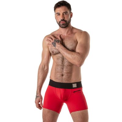 LOCKER GEAR - WIDE WAISTBAND TRUNK RED XL LOCKER GEAR - WIDE WAISTBAND TRUNK RED XL