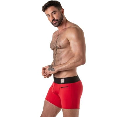 LOCKER GEAR - WIDE WAISTBAND TRUNK RED XL LOCKER GEAR - WIDE WAISTBAND TRUNK RED XL