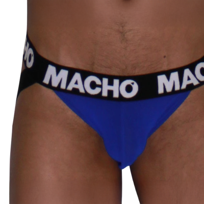 MACHO - MACHO - MX28AZ BLUE JOCK GRILLE S MACHO - MACHO - MX28AZ BLUE JOCK GRILLE S