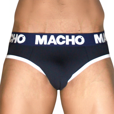 MACHO - MCH008 NAVY BLUE CLASSIC SLIP S MACHO - MCH008 NAVY BLUE CLASSIC SLIP S