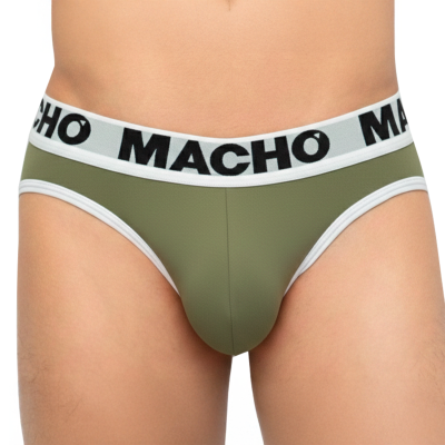 MACHO - MCH013 MILITARY GREEN SLIP S MACHO - MCH013 MILITARY GREEN SLIP S