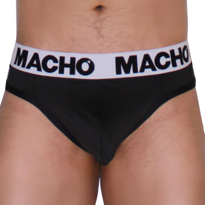 MACHO - MTG002 BLACK/BLACK THONG L MACHO - MTG002 BLACK/BLACK THONG L