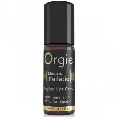 ORGIE - ELECTRIC FELLATIO VIBRATING TINGLING LIP GLOSS 10 ML ORGIE - ELECTRIC FELLATIO VIBRATING TINGLING LIP GLOSS 10 ML