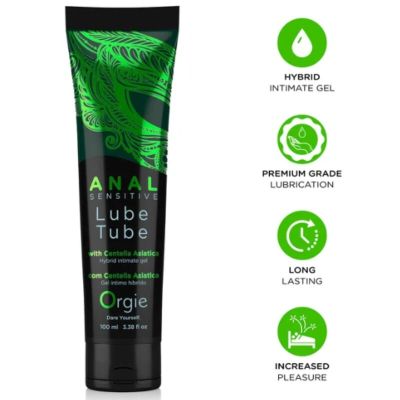 ORGIE - LUBE TUBE ANAL SENSITIVE HYBRID INTIMATE GEL FOR ANAL SEX 100 ML ORGIE - LUBE TUBE ANAL SENSITIVE HYBRID INTIMATE GEL FOR ANAL SEX 100 ML