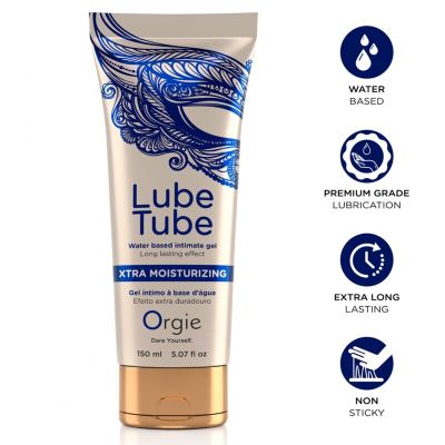 ORGIE - LUBE TUBE XTRA MOISTURIZING WATER-BASED INTIMATE GEL 150 ML ORGIE - LUBE TUBE XTRA MOISTURIZING WATER-BASED INTIMATE GEL 150 ML