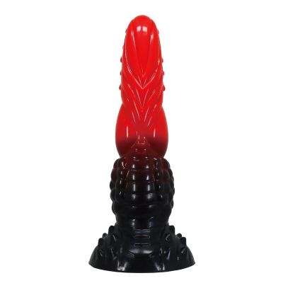 POWER MONSTERS - FIRE DRAGON FANTASY DILDO WITH SUCTION CUP 24.5 CM Ø 5.8 CM RED & BLACK POWER MONSTERS - FIRE DRAGON FANTASY DILDO WITH SUCTION CUP 24.5 CM Ø 5.8 CM RED & BLACK
