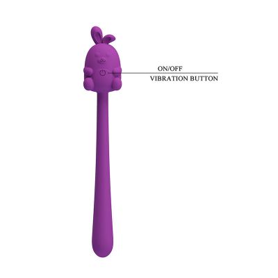 PRETTY LOVE - CUTE BUNNY FLIRTING STICK FLEXIBLE VIBRATOR USB RECHARGEABLE PURPLE PRETTY LOVE - CUTE BUNNY FLIRTING STICK FLEXIBLE VIBRATOR USB RECHARGEABLE PURPLE