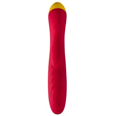 ROMP - JAZZ RECHARGEABLE RABBIT VIBRATOR RED ROMP - JAZZ RECHARGEABLE RABBIT VIBRATOR RED