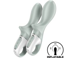 SATISFYER - AIR PUMP BOOTY 3 INFLATABLE ANAL VIBRATOR GREYGREEN SATISFYER - AIR PUMP BOOTY 3 INFLATABLE ANAL VIBRATOR GREYGREEN