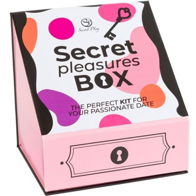 SECRET PLAY - CAJA DE PLACERES PARA PAREJAS DADOS + BALA VIBRADORA + PLUMERO SECRET PLAY - CAJA DE PLACERES PARA PAREJAS DADOS + BALA VIBRADORA + PLUMERO