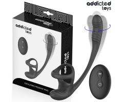 ADDICTED TOYS - ANAL PLUG WITH VIBRATION AND 360º WAVING AND TESTICLE STIMULATOR ADDICTED TOYS - ANAL PLUG WITH VIBRATION AND 360º WAVING AND TESTICLE STIMULATOR