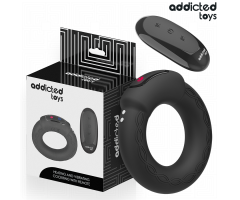 ADDICTED TOYS - HEATING EFFECT VIBRATING COCK RING REMOTE CONTROL ADDICTED TOYS - HEATING EFFECT VIBRATING COCK RING REMOTE CONTROL