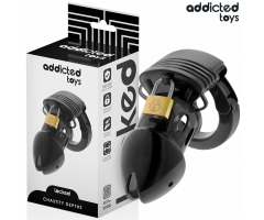 ADDICTED TOYS LOCKED - CHASTITY DEPTHS PENIS CAGE 7.5 CM ADDICTED TOYS LOCKED - CHASTITY DEPTHS PENIS CAGE 7.5 CM