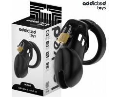 ADDICTED TOYS LOCKED - OBSIDIAN HOLD PENIS CAGE SIZE M ADDICTED TOYS LOCKED - OBSIDIAN HOLD PENIS CAGE SIZE M