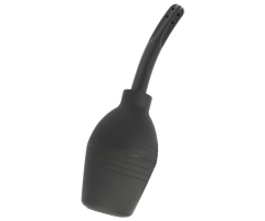 ADDICTED TOYS - SQUEEZE PERA LIMPIEZA ANAL NEGRO ADDICTED TOYS - SQUEEZE PERA LIMPIEZA ANAL NEGRO