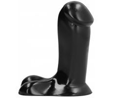 ALL BLACK - DILDO REALÍSTICO 14 CM ALL BLACK - DILDO REALÍSTICO 14 CM