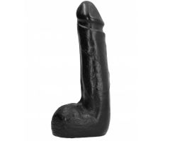 ALL BLACK - DILDO REALÍSTICO NEGRO SUAVE 20 CM ALL BLACK - DILDO REALÍSTICO NEGRO SUAVE 20 CM