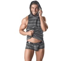 ANAIS MEN - AEGIS CAMISETA CON CAPUCHA L ANAIS MEN - AEGIS CAMISETA CON CAPUCHA L