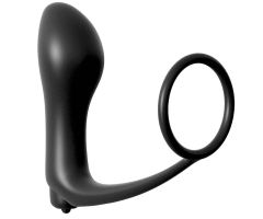 ANAL FANTASY ELITE COLLECTION - ASS-GASM COCKRING VIBRATOR PLUG ANAL FANTASY ELITE COLLECTION - ASS-GASM COCKRING VIBRATOR PLUG