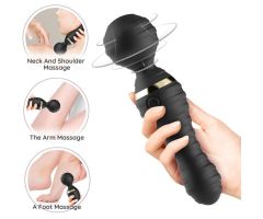 ARMONY - FREEDO MASSAGER & VIBRATOR SMALL BLACK ARMONY - FREEDO MASSAGER & VIBRATOR SMALL BLACK