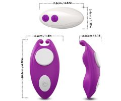 ARMONY - HONEYBEE WEARABLE PANTIES VIBRATOR G-SPOT REMOTE CONTROL PURPLE ARMONY - HONEYBEE WEARABLE PANTIES VIBRATOR G-SPOT REMOTE CONTROL PURPLE
