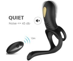 ARMONY - JOY JUMPER RING VIBRATOR FOR COUPLES & ANAL PLUG REMOTE CONTROL BLACK ARMONY - JOY JUMPER RING VIBRATOR FOR COUPLES & ANAL PLUG REMOTE CONTROL BLACK