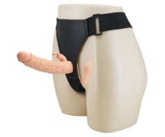 BAILE - CHARLOTTE HOLLOW DOUBLE PENETRATION STRAP-ON FLESH BAILE - CHARLOTTE HOLLOW DOUBLE PENETRATION STRAP-ON FLESH
