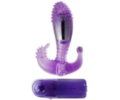 BAILE - ESTIMULADOR LILA VAGINAL Y ANAL CON VIBRACIÓN BAILE - ESTIMULADOR LILA VAGINAL Y ANAL CON VIBRACIÓN