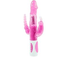 BAILE - PRETTY BUNNY TRIPLE VIBRADOR ROTADOR BAILE - PRETTY BUNNY TRIPLE VIBRADOR ROTADOR