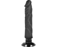 BASECOCK - VIBRADOR REALÍSTICO 2-1 NATURAL NEGRO 20 CM -O- 4 CM BASECOCK - VIBRADOR REALÍSTICO 2-1 NATURAL NEGRO 20 CM -O- 4 CM