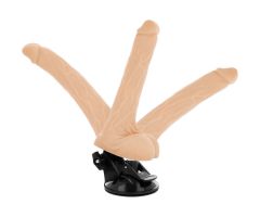BASECOCK - VIBRADOR REALÍSTICO ARTICULABLE CONTROL REMOTO NATURAL 18.5 CM -O- 4 CM BASECOCK - VIBRADOR REALÍSTICO ARTICULABLE CONTROL REMOTO NATURAL 18.5 CM -O- 4 CM