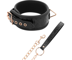 BEGME - BLACK EDITION COLLAR CUERO VEGANO CON FORRO DE NEOPRENO BEGME - BLACK EDITION COLLAR CUERO VEGANO CON FORRO DE NEOPRENO