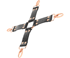 BEGME - BLACK EDITION HOG TIE CUERO VEGANO BEGME - BLACK EDITION HOG TIE CUERO VEGANO