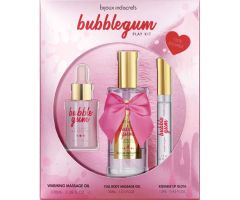 BIJOUX INDISCRETS - BUBBLEGUM PLAY KIT WITH OIL GEL & LIP GLOSS BIJOUX INDISCRETS - BUBBLEGUM PLAY KIT WITH OIL GEL & LIP GLOSS