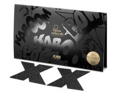 BIJOUX - INDISCRETS PEZONERAS FLASH CRUZ NEGRO BIJOUX - INDISCRETS PEZONERAS FLASH CRUZ NEGRO