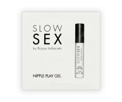BIJOUX - SLOW SEX GEL ESTIMULANTE PEZONES NIPPLE PLAY GEL MONODOSIS 6 ML BIJOUX - SLOW SEX GEL ESTIMULANTE PEZONES NIPPLE PLAY GEL MONODOSIS 6 ML