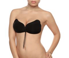 BYE-BRA - LACE-IT ENHANCEMENT PUSH-UP BLACK CUP B BYE-BRA - LACE-IT ENHANCEMENT PUSH-UP BLACK CUP B