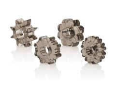 CALEXOTICS - BASIC SET 4 ANILLAS PENE TPR CALEXOTICS - BASIC SET 4 ANILLAS PENE TPR