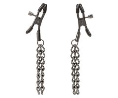 CALEXOTICS - EUPHORIA PINZAS PEZONES CON CADENA 14,5 CM CALEXOTICS - EUPHORIA PINZAS PEZONES CON CADENA 14,5 CM