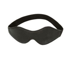 CALEXOTICS - NOCTURNAL EYE MASK PVC LEATHER BLACK CALEXOTICS - NOCTURNAL EYE MASK PVC LEATHER BLACK