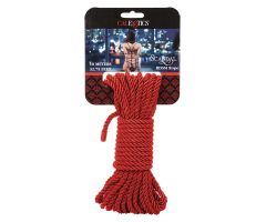 CALEXOTICS - SCANDAL CUERDA BDSM ROJA 10 M CALEXOTICS - SCANDAL CUERDA BDSM ROJA 10 M