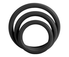 CALEXOTICS - TRI-RINGS BLACK CALEXOTICS - TRI-RINGS BLACK