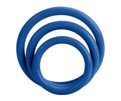CALEXOTICS - TRI-RINGS BLUE CALEXOTICS - TRI-RINGS BLUE